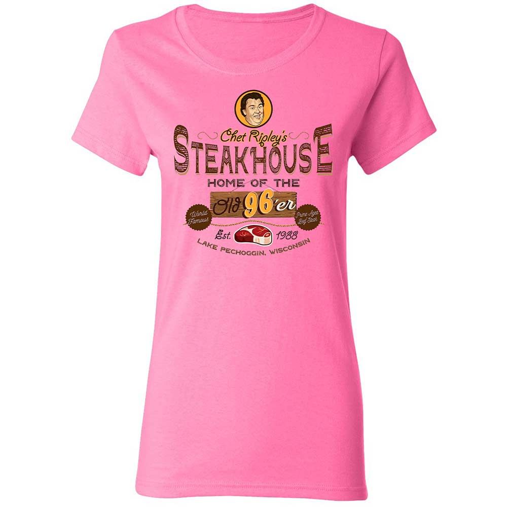 Women's T-Shirt - EY76KWZU - Azalea - 4