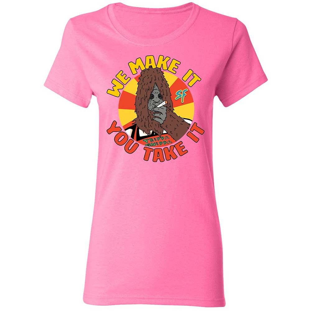 Women's T-Shirt - KAZ48E6V - Azalea - 4