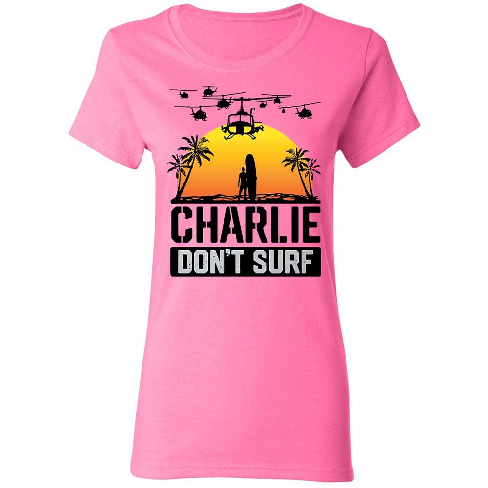 Women's T-Shirt - XEYNJ6WS - Azalea - 4