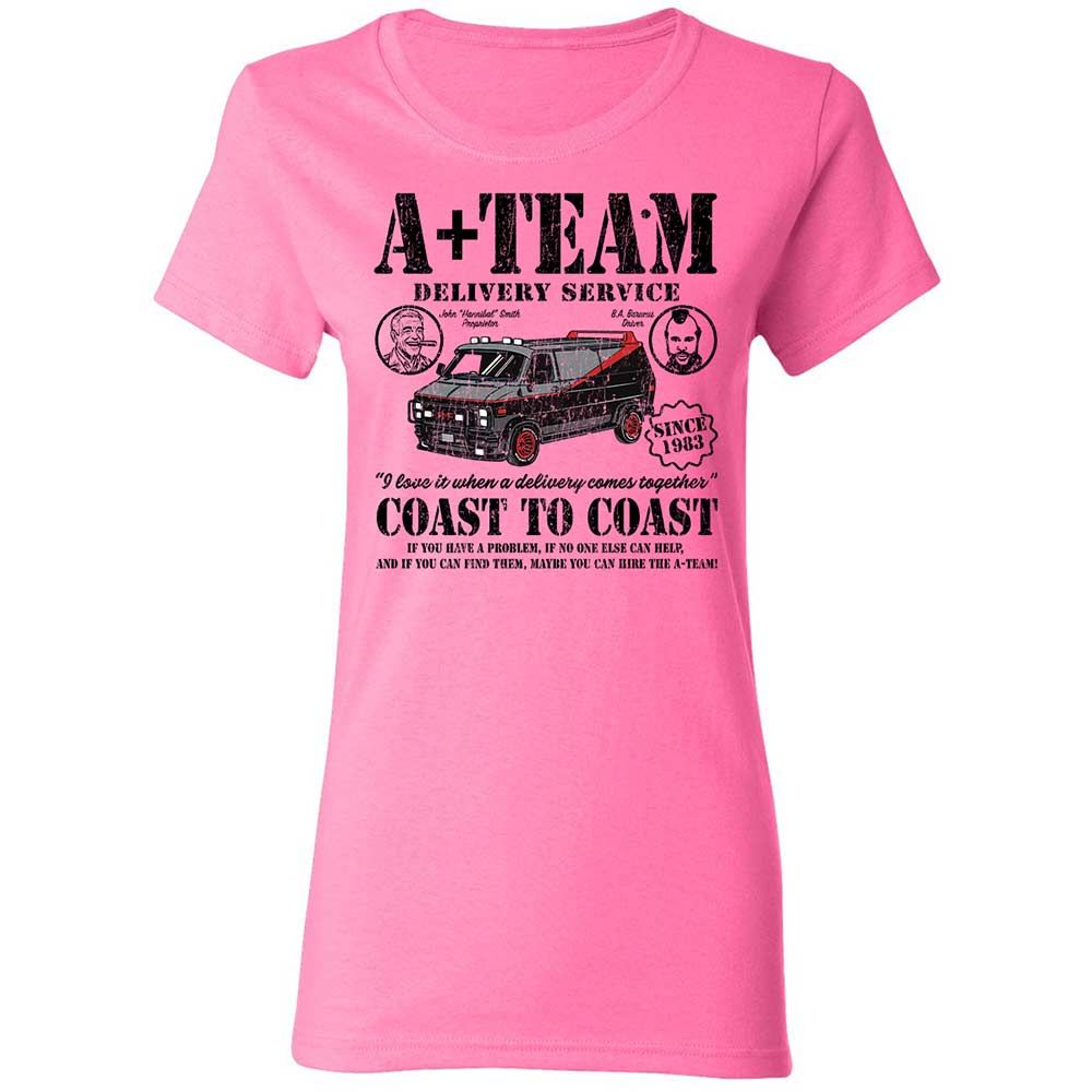 Women's T-Shirt - 4J89SCT5 - Azalea - 4