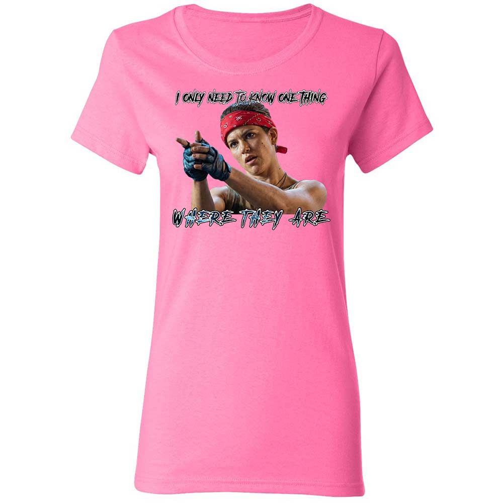 Women's T-Shirt - JXKMGJTD - Azalea - 4