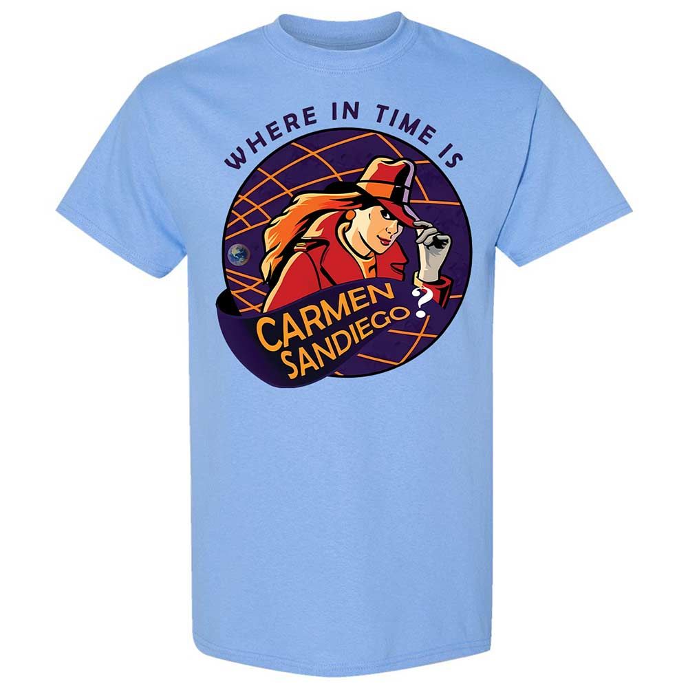 Where in Time Is Carmen Sandiego - Carolina Blue - 4