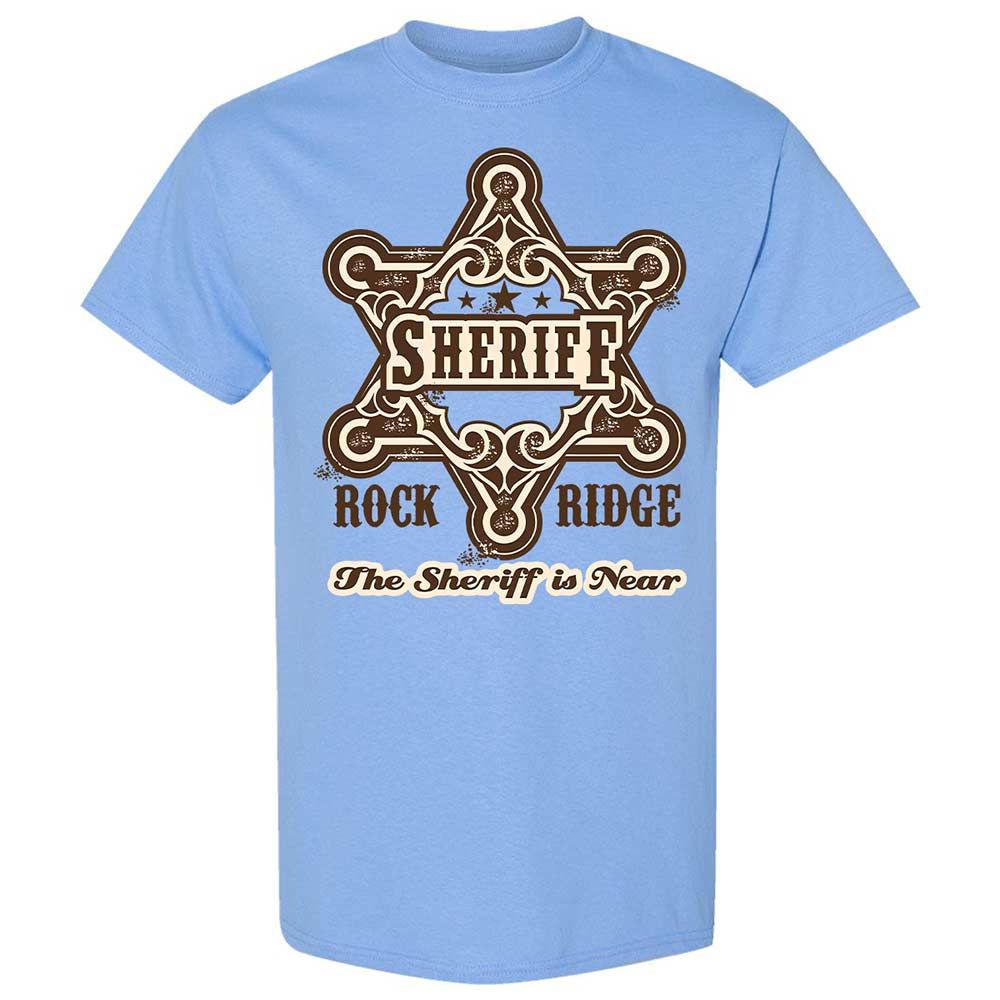 The Sheriff of Rockridge is Near! - Carolina Blue - 4