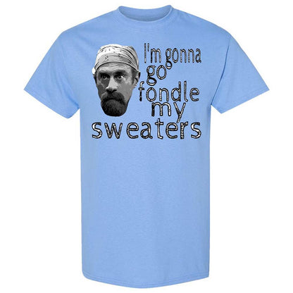 Fondle my sweaters - Carolina Blue - 4