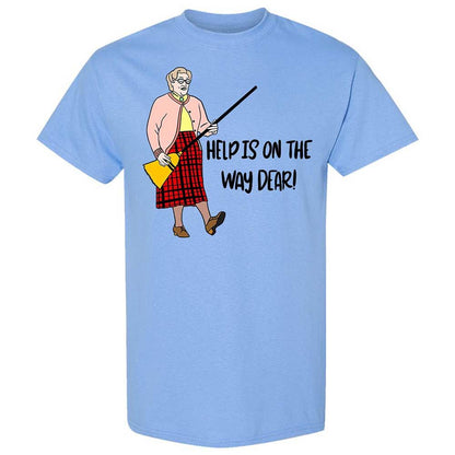 Help is on the way dear - Carolina Blue - 4