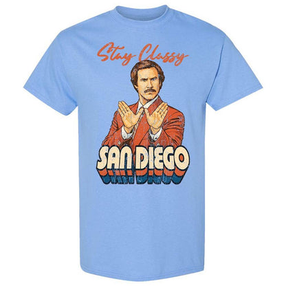 Classic Unisex T-Shirt - B496NW6Y - Carolina Blue - 4