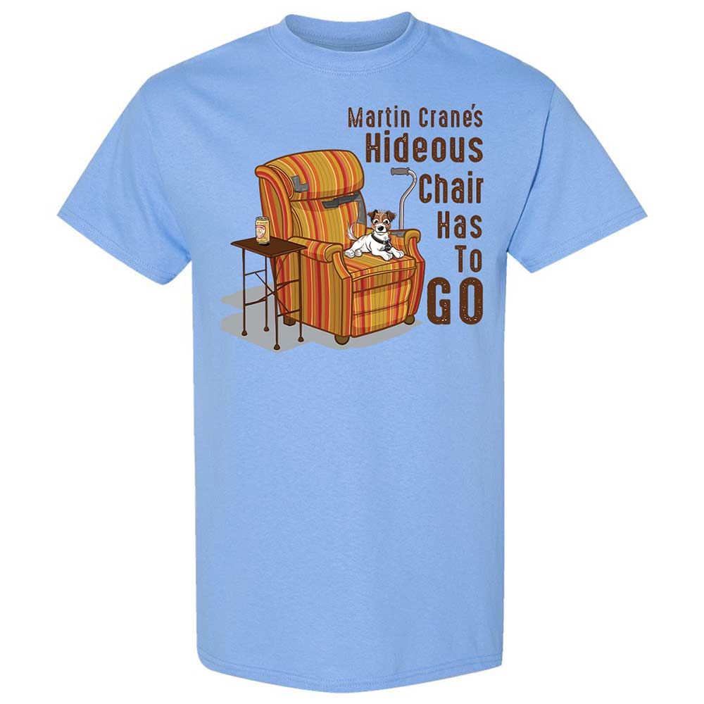 Martin Crane's Hideous Chair - Carolina Blue - 4