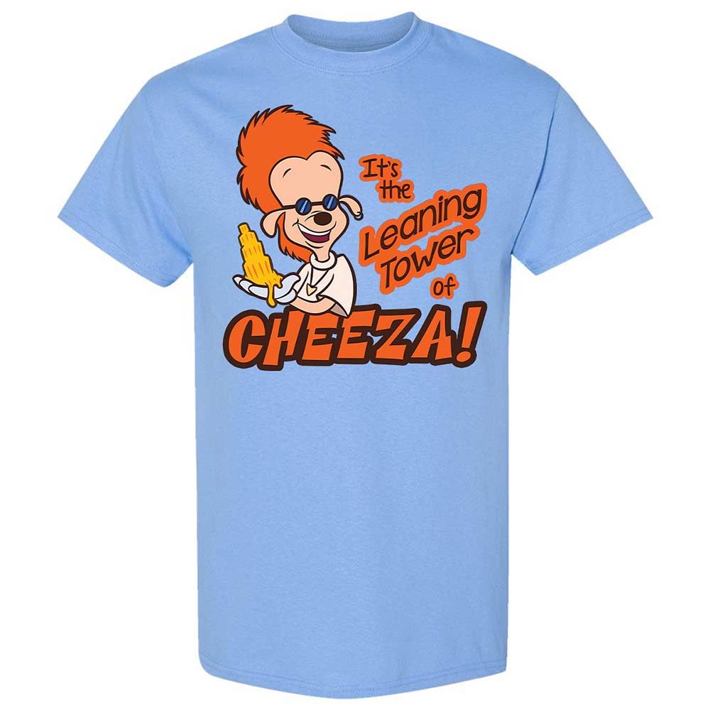Leaning Tower of Cheeza - Carolina Blue - 4