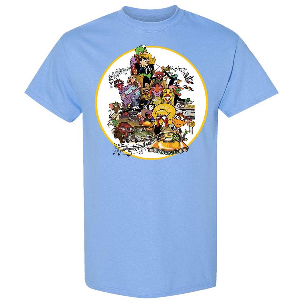 Muppet Graffiti - Carolina Blue - 4