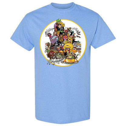 Muppet Graffiti - Carolina Blue - 4