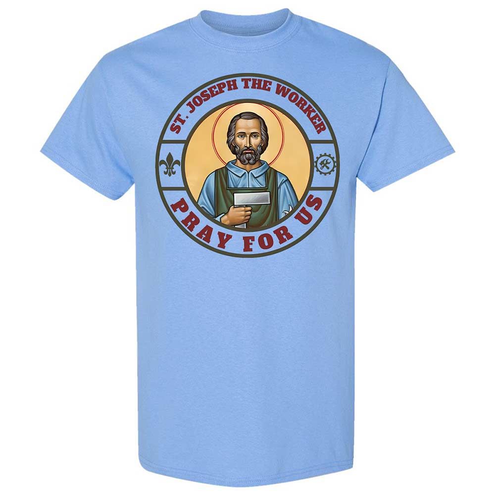 Pray for Us - Carolina Blue - 4