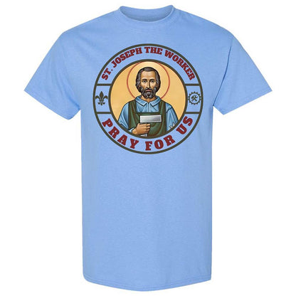 Pray for Us - Carolina Blue - 4