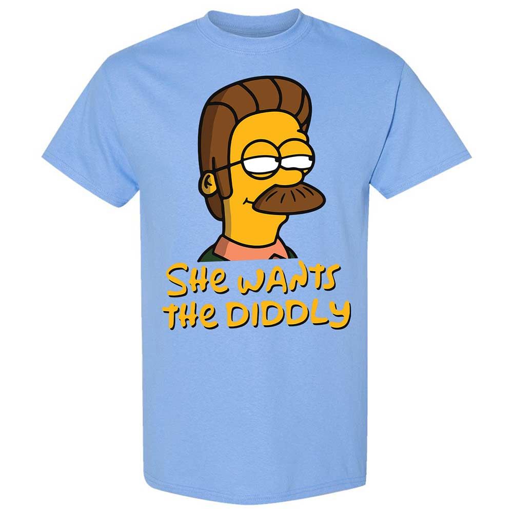 She Wants The Diddly - Carolina Blue - 4