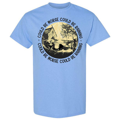 Could be worse - Carolina Blue - 4