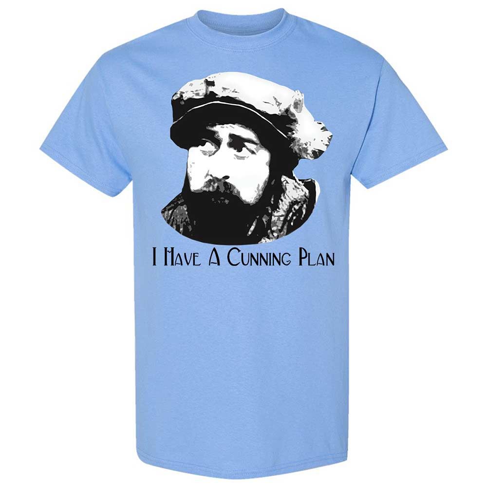 I Have A Cunning Plan - Carolina Blue - 4