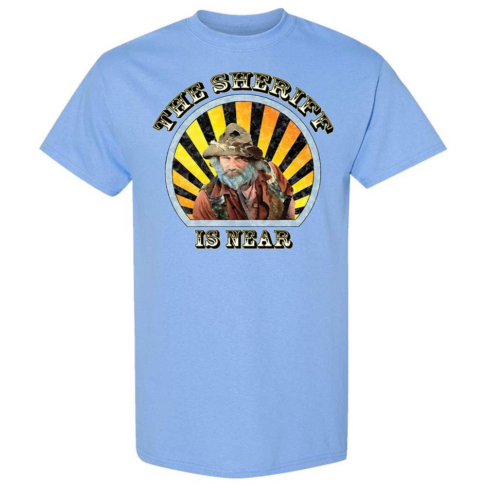 The Sheriff Is Near - Carolina Blue - 4
