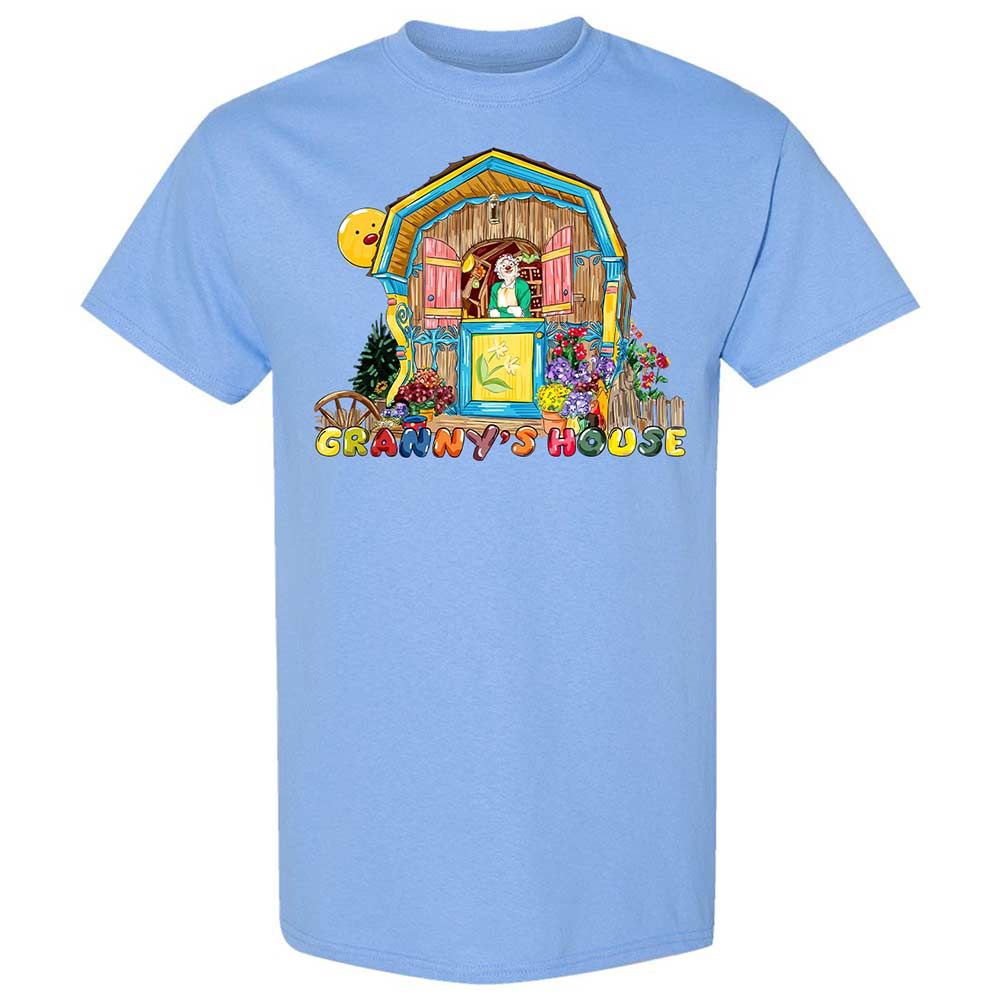Granny Garbanzo Gardening Sunshine - Carolina Blue - 4