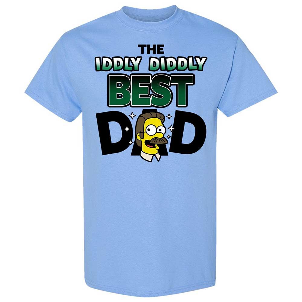 The Iddly diddly best dad - Carolina Blue - 4