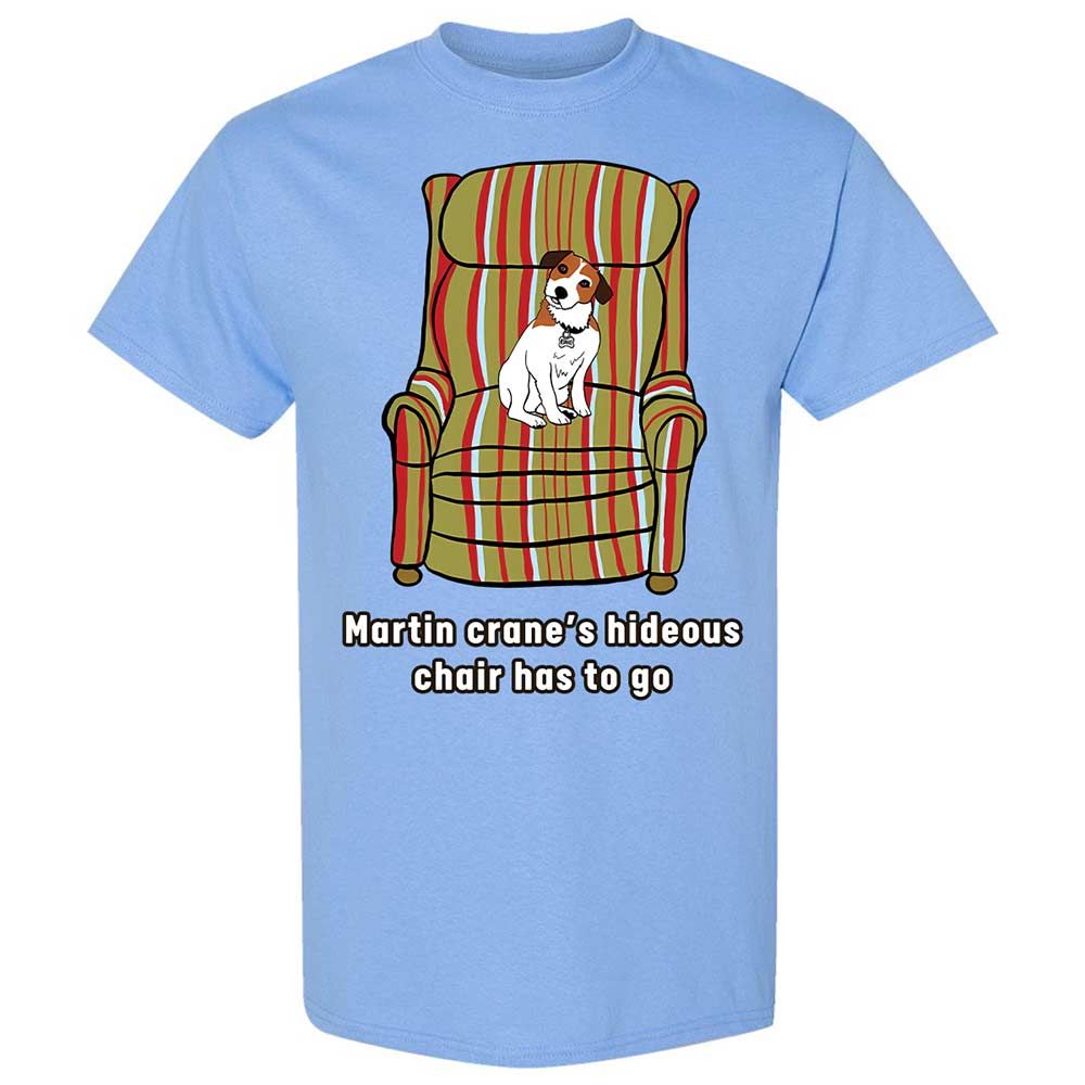 Martin crane hideous chair has to go - Carolina Blue - 4
