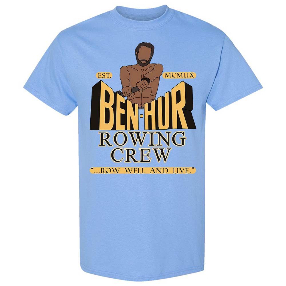 Row well and live - Carolina Blue - 4