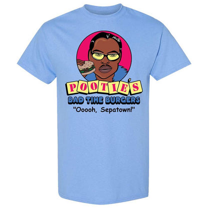 Pootie's Bad Time Burgers - Carolina Blue - 4