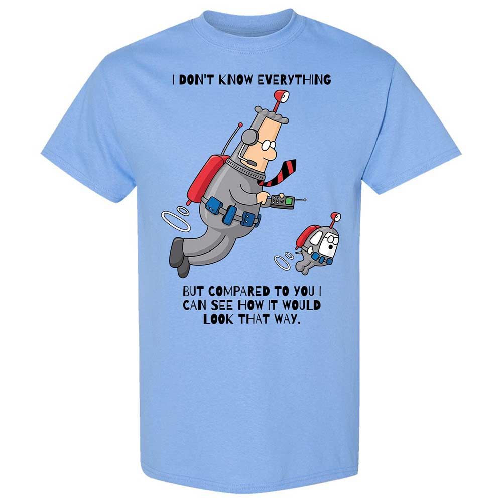 I don't know everything - Carolina Blue - 4