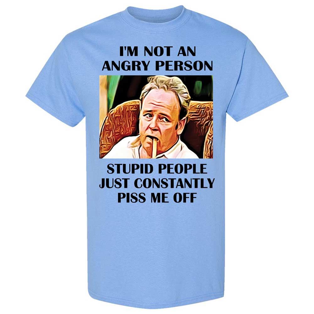 I'm not an angry person - Carolina Blue - 4