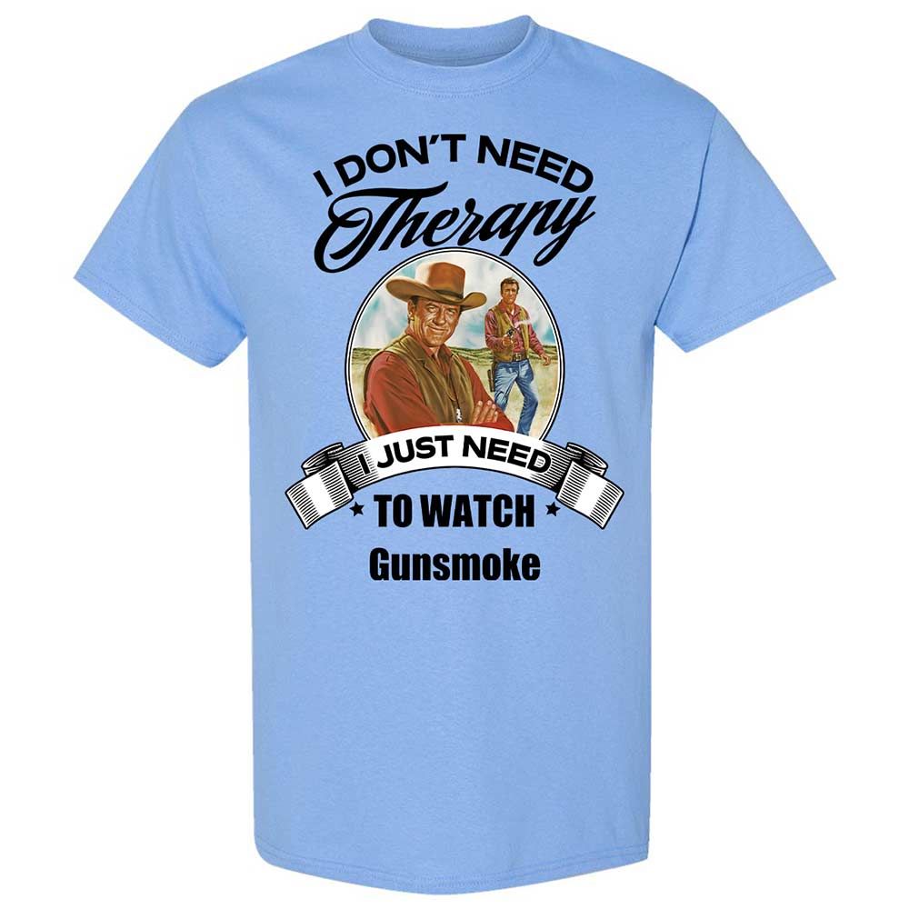 I Don't Need Therapy - Carolina Blue - 4