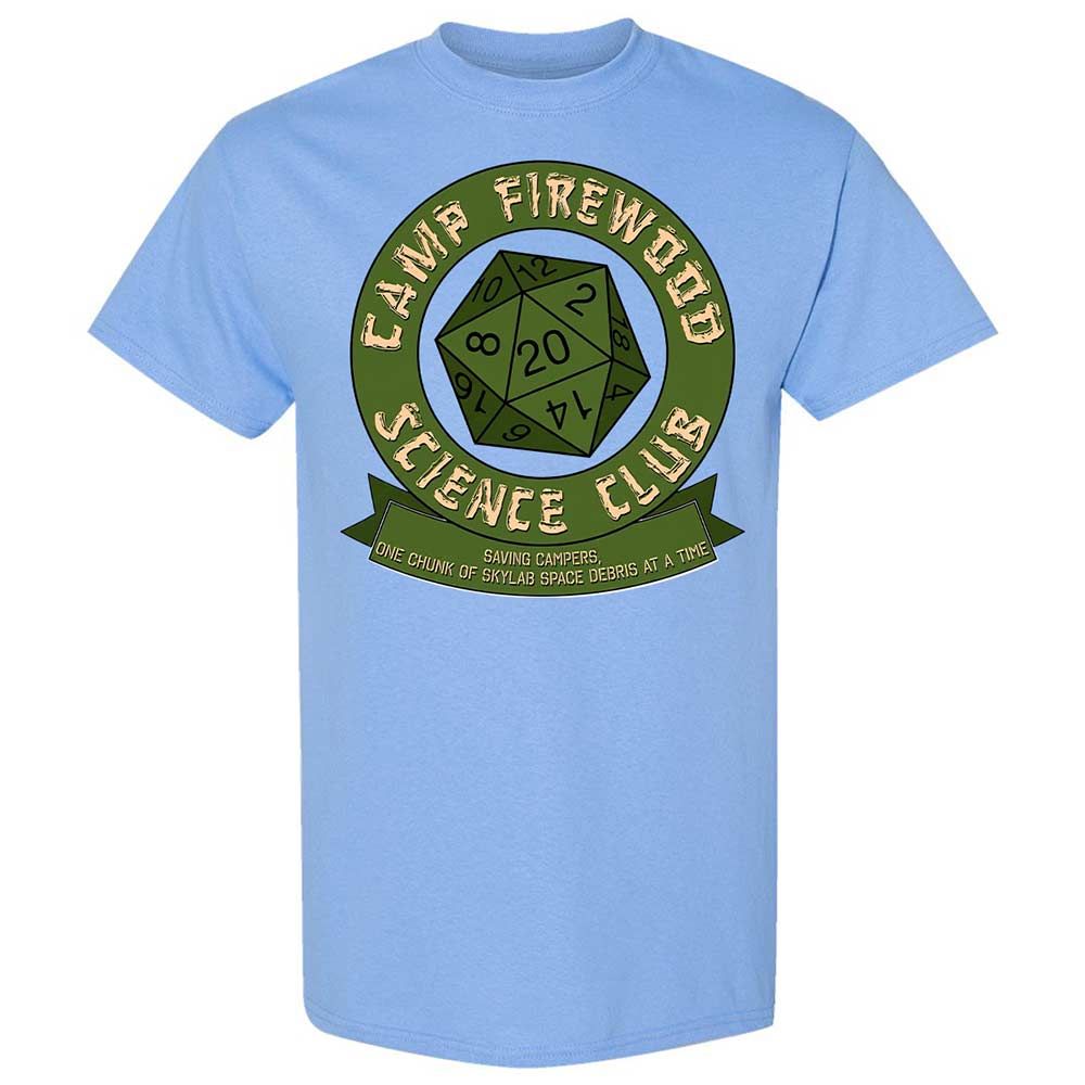 Camp Firewood Science Club - Carolina Blue - 4
