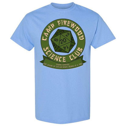 Camp Firewood Science Club - Carolina Blue - 4