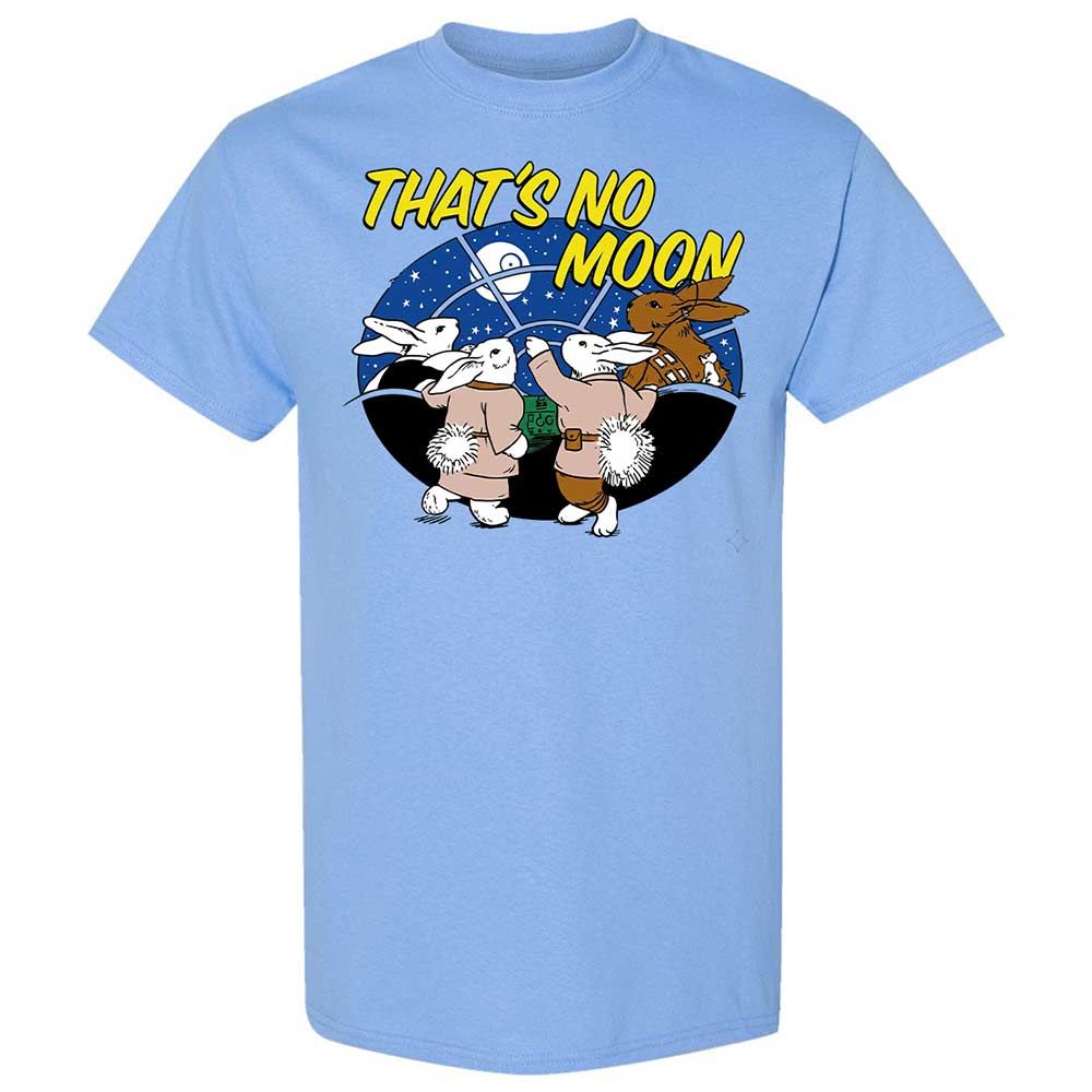 Classic Unisex T-Shirt - White - Carolina Blue - 4