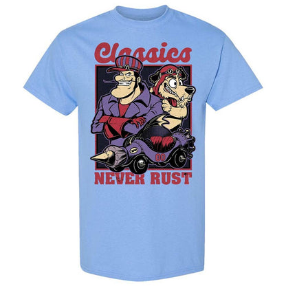 Classic Unisex T-Shirt - ZSSKM6SL - Carolina Blue - 4