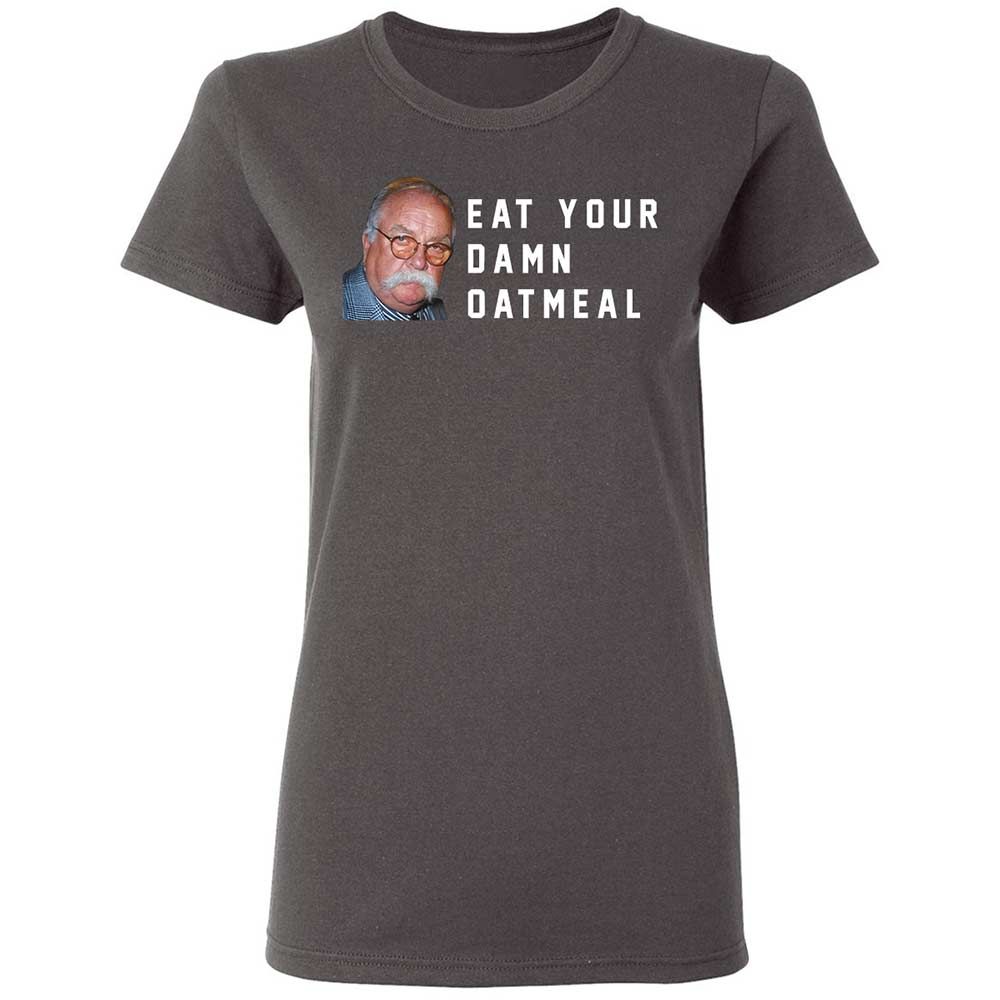 Eat Your Damn Oatmeal - Charcoal - 4