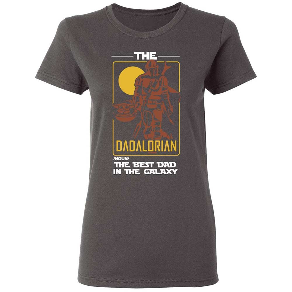 The Dadalorian The Best Dad In The Galaxy - Charcoal - 4