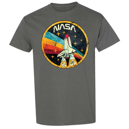 USA Space Agency Vintage Colors - Charcoal - 4