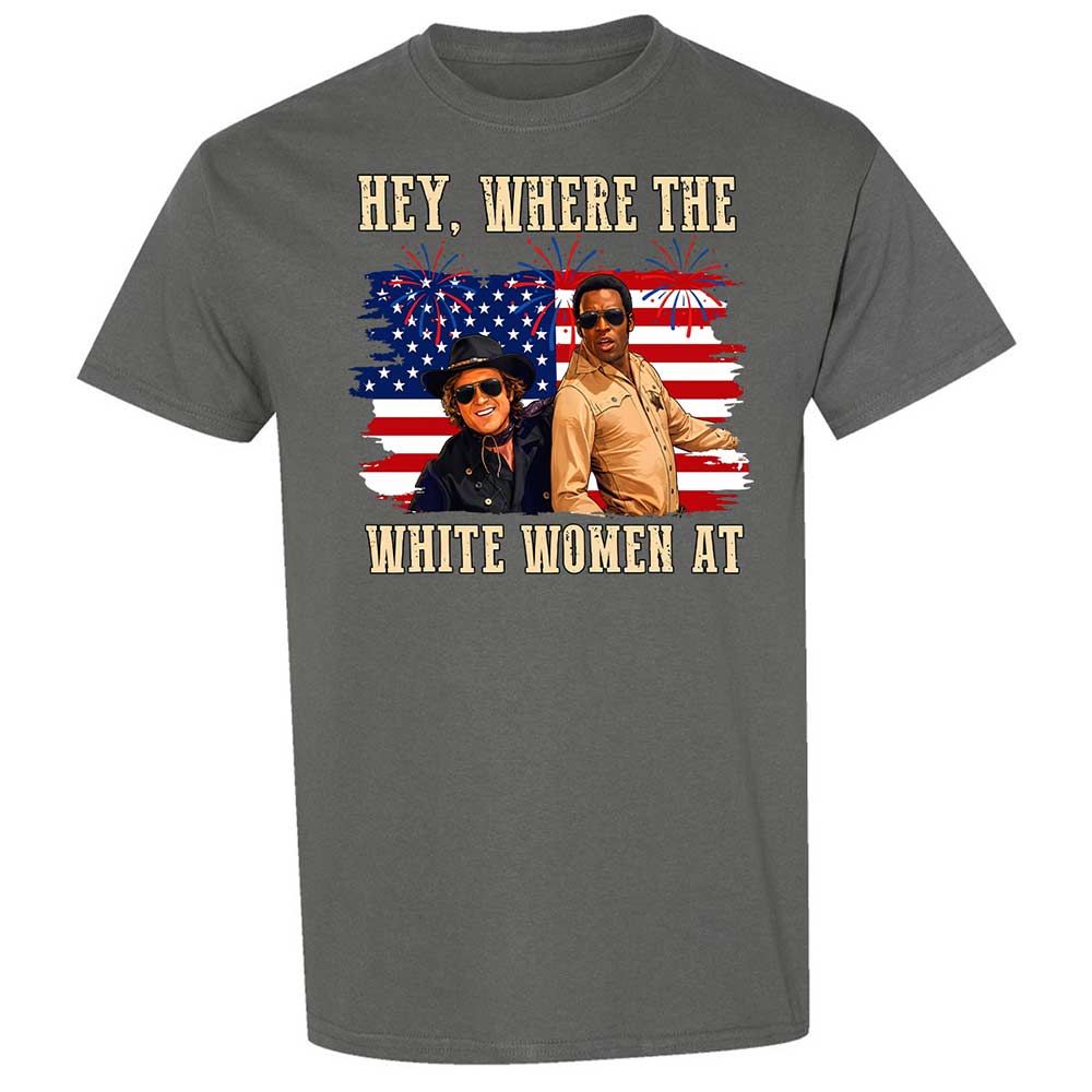 Hey Where The White At - Charcoal - 4