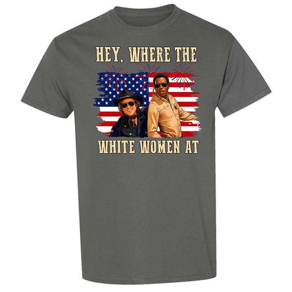 Hey Where The White At - Charcoal - 4