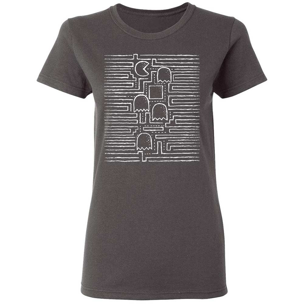Women's T-Shirt - 5ZAJU3DC - Charcoal - 4