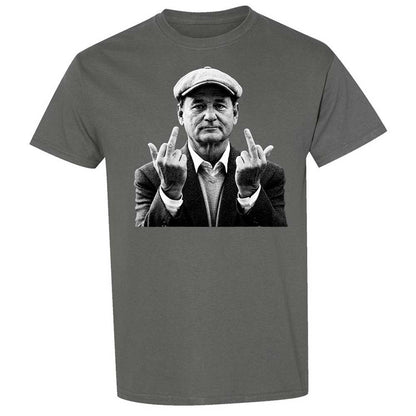 Bill Murray Middle Finger - Charcoal - 4