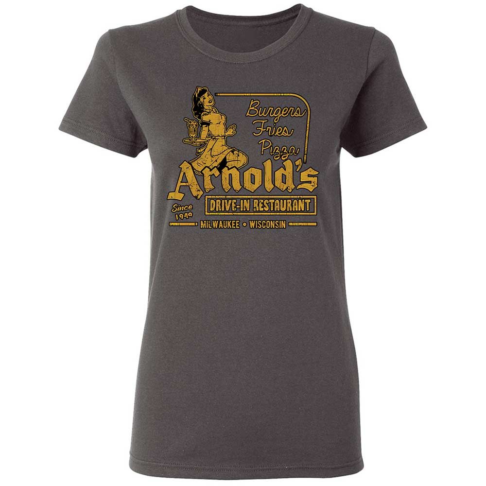 Women's T-Shirt - 3Y4PJ24Z - Charcoal - 4