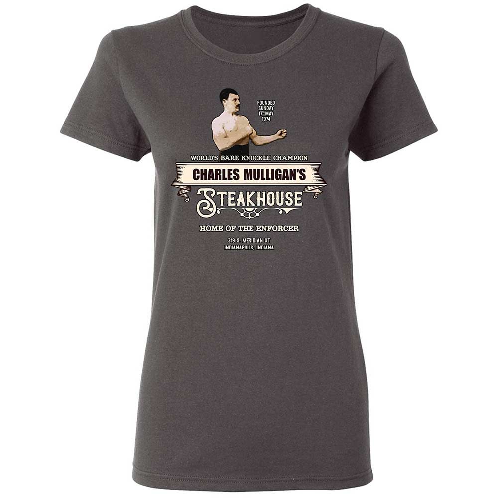 Women's T-Shirt - UCX1CEA9 - Charcoal - 4