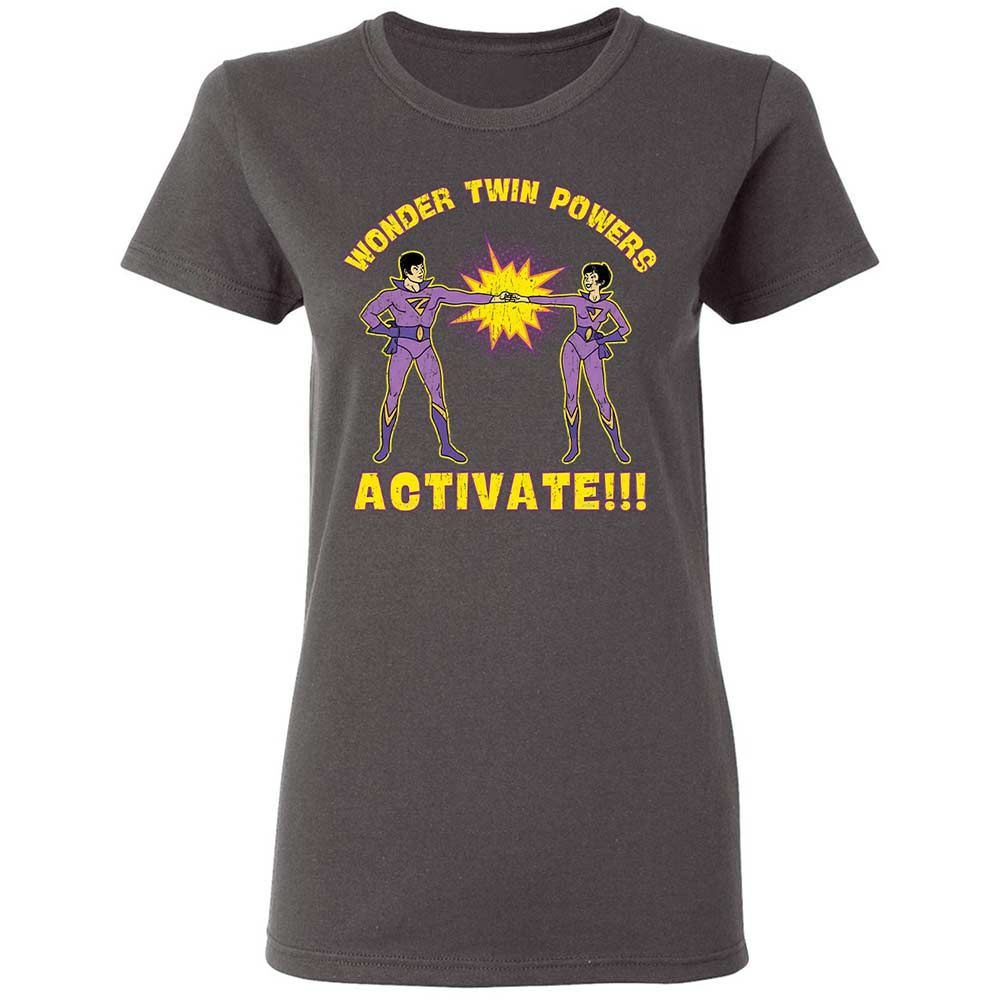 Women's T-Shirt - YQ94DCXG - Charcoal - 4