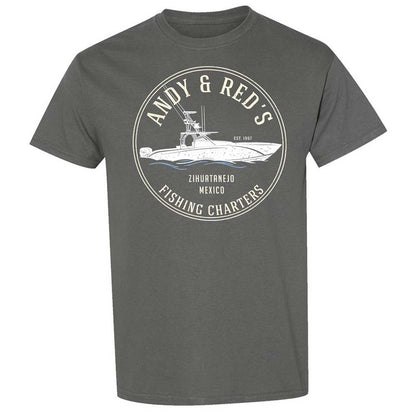 Classic Unisex T-Shirt - YM3EGNMK - Charcoal - 4