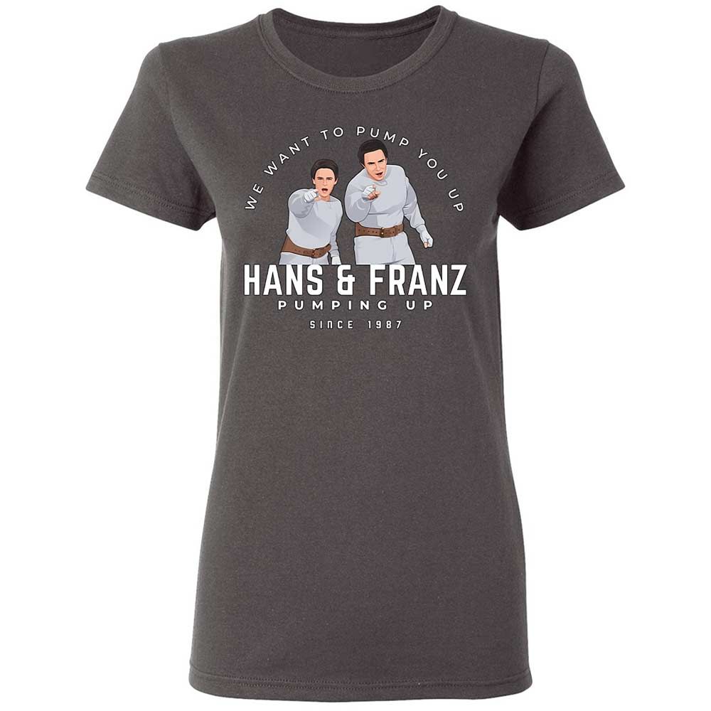 Women's T-Shirt - NHZC5LK5 - Charcoal - 4