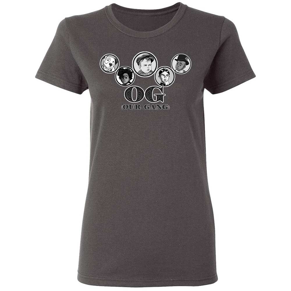 Women's T-Shirt - T86YLWKD - Charcoal - 4