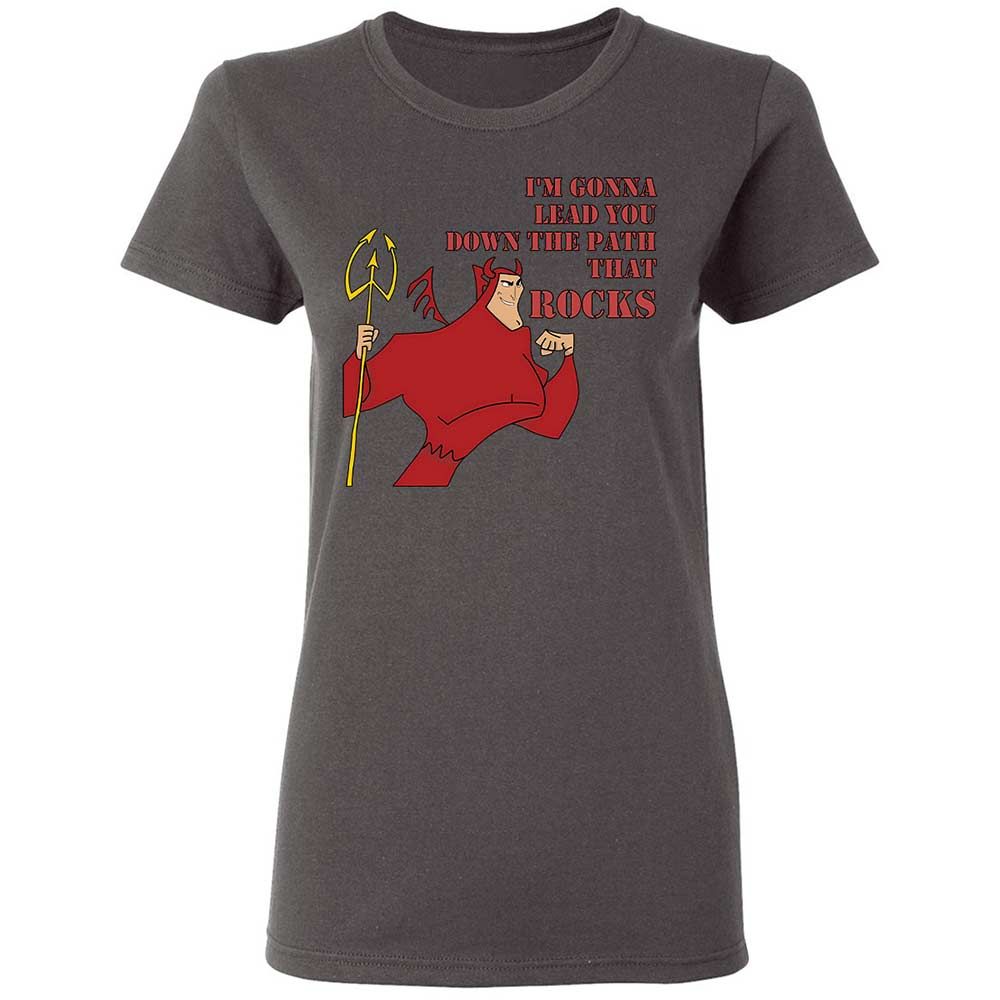 Women's T-Shirt - 1LUMMT7Z - Charcoal - 4