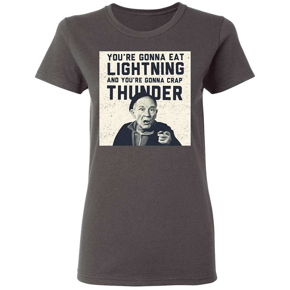 Women's T-Shirt - 89QRDMYG - Charcoal - 4