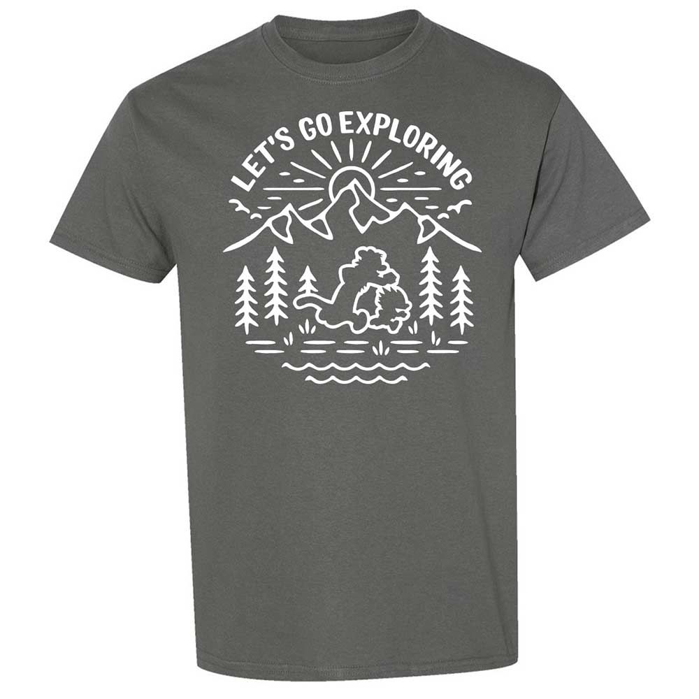 Classic Unisex T-Shirt - 3AAZDJT8 - Charcoal - 4