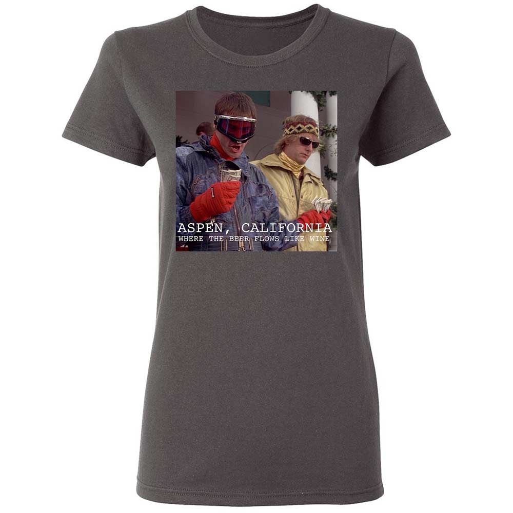 Women's T-Shirt - A6J6ZP1J - Charcoal - 4