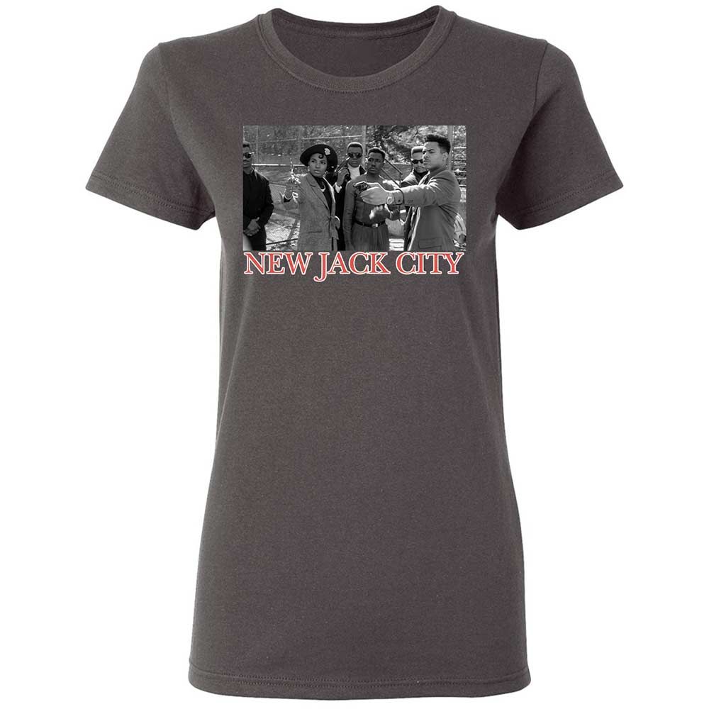 Women's T-Shirt - 12LJBNB3 - Charcoal - 4